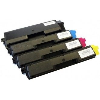 京セラ FS C2026 および C2126 プリンター用耐久性のある京セラトナーカートリッジ TK590。ブラック、シアン、マゼンタ、イエローのトナーオプションを提供します。